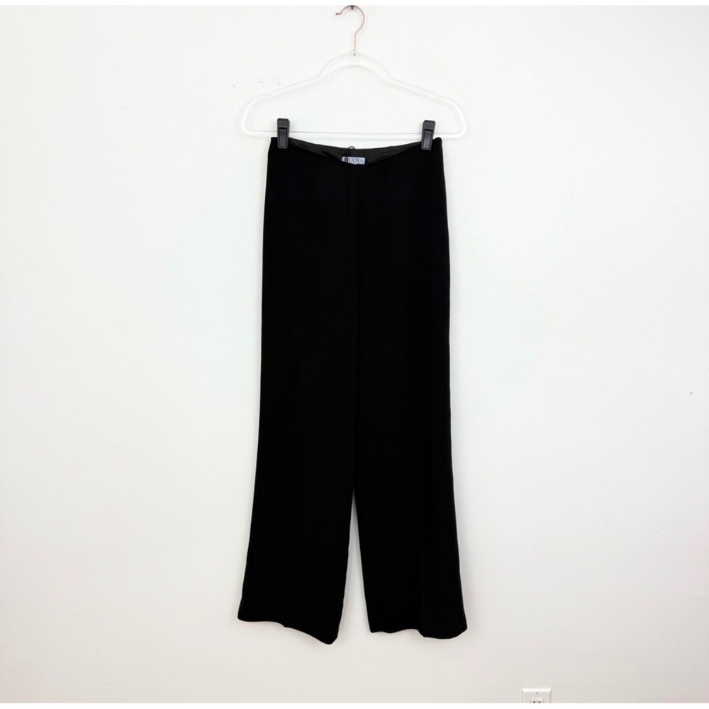 Drama Black High Waist Wide Leg Pull-On Pants Size 4